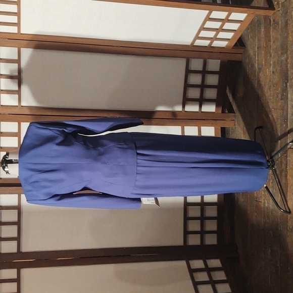 R&M Richards Beaded and Embroidered Royal Blue Matching Set Sz 8 - Picture 7 of 14